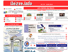 Tablet Screenshot of ile2re.info